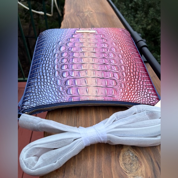 NWT Brahmin Katie DREAMER Ombre Allover Crossbody - Picture 7 of 11